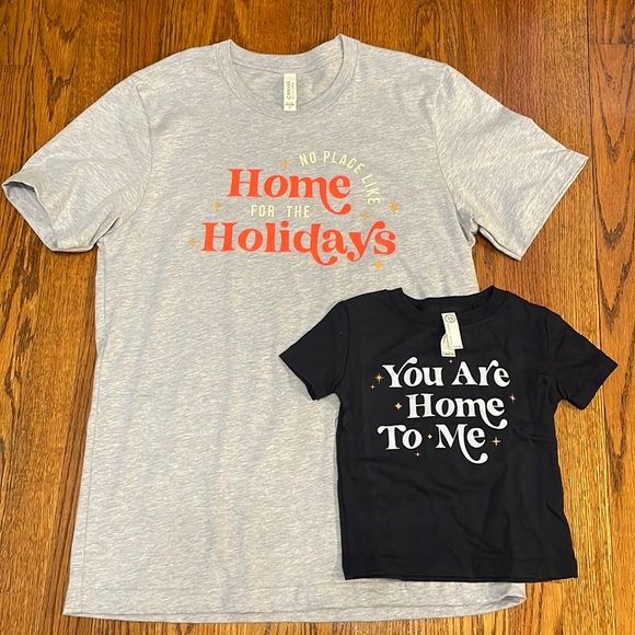 Mom/Kid shirt set - Picture 1 of 6